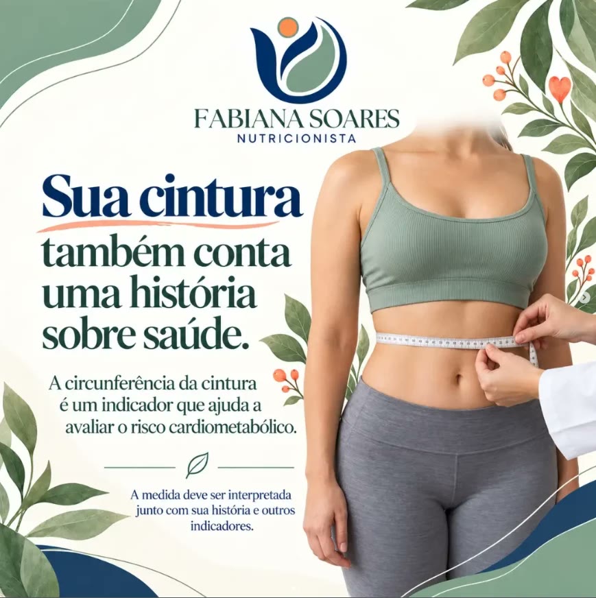 Arte da Fabiana Soares: sua cintura também conta uma história sobre saúde